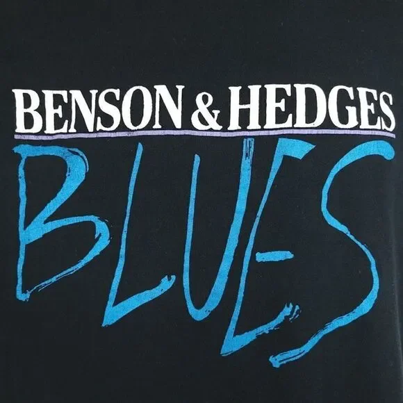 Benson & Hedges Blues T Shirt Vintage 80s Festival St Louis Made In USA Mens